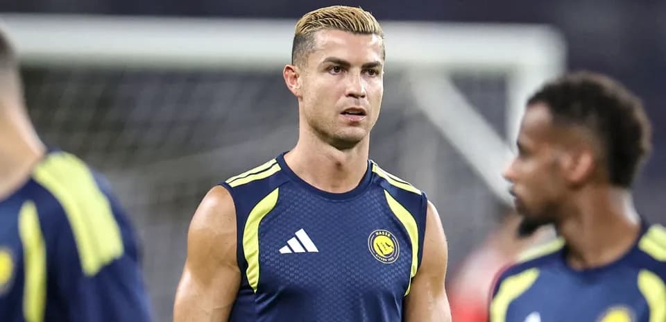 Player in training gear during warm-up session