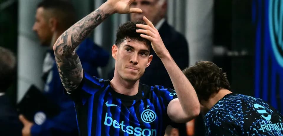 Player waving to fans after the match