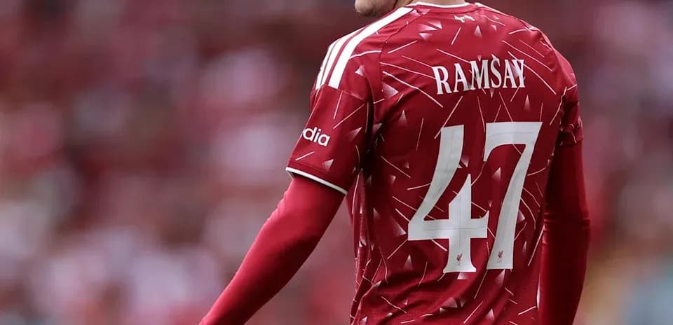 Player wearing red jersey during match