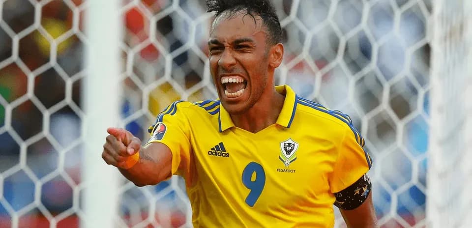Player celebrating after scoring a goal in match
