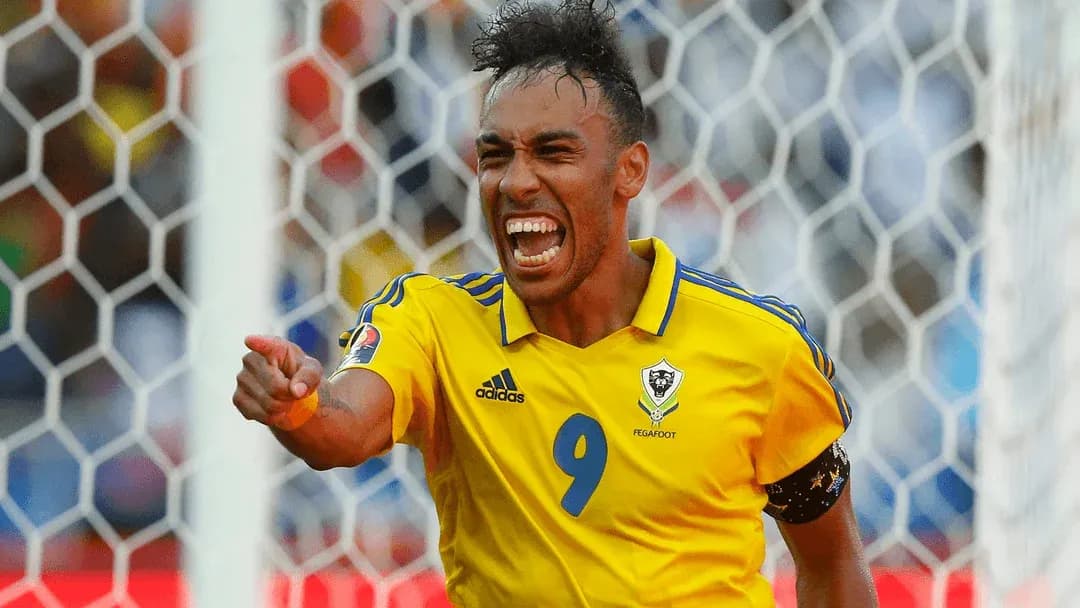 Player celebrating after scoring a goal in match