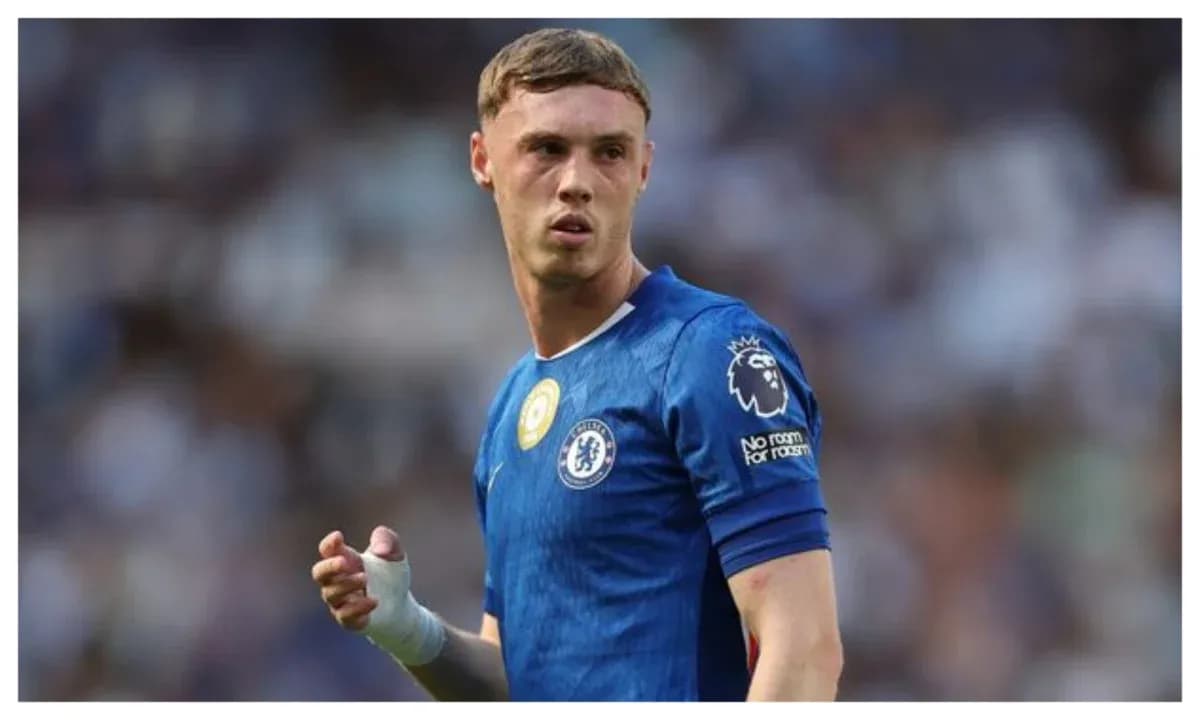 Chelsea player in blue kit during match