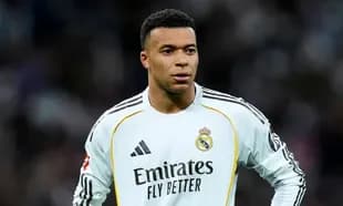 Player in Real Madrid kit during match