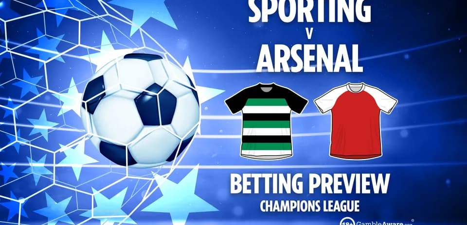 Sporting vs Arsenal betting preview graphic