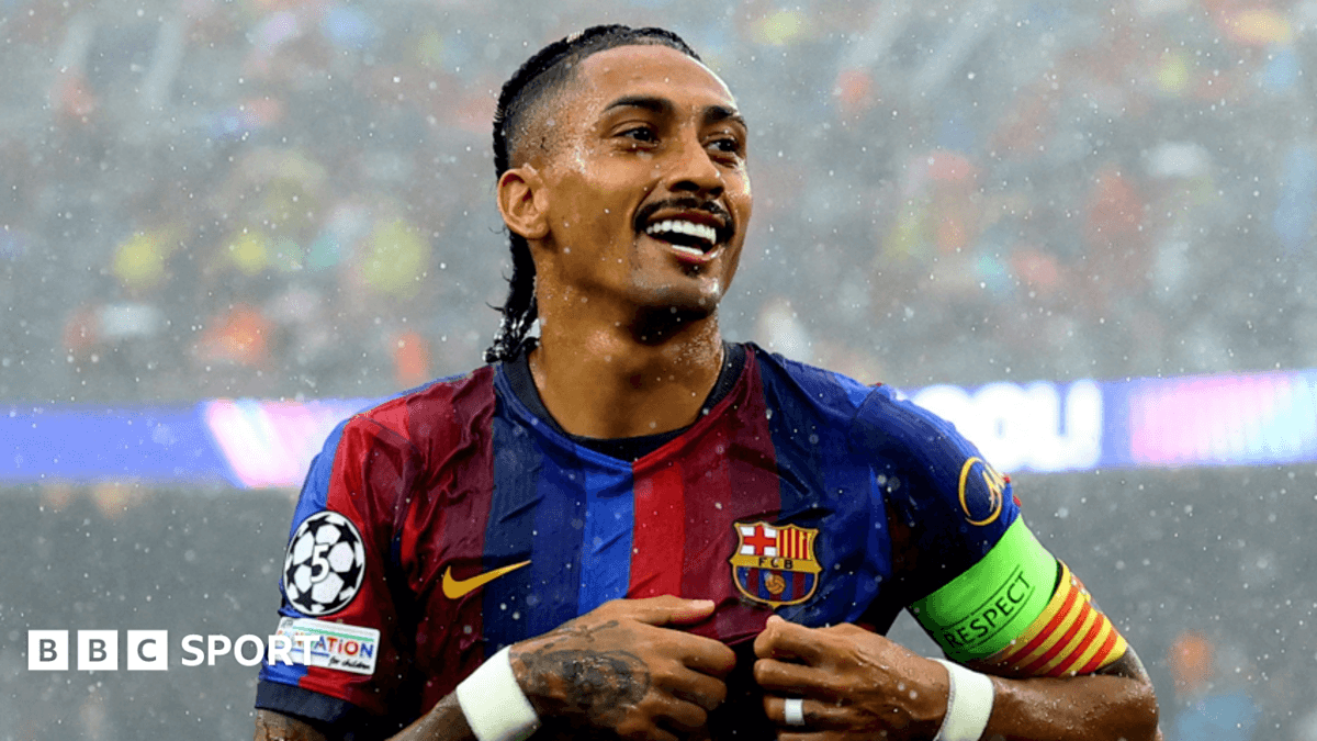 Raphinha Shines as Barcelona Dominates Feyenoord 5-1 in Champions League