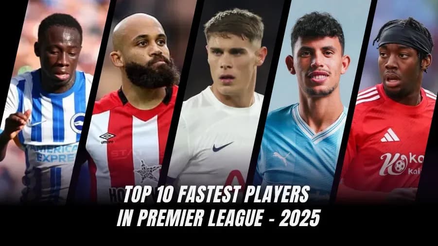 Top 10 Fastest Players in the Premier League - 2026 Rankings