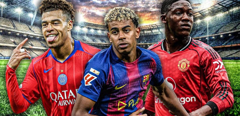 Top 25 Young Football Stars in the World Ranked