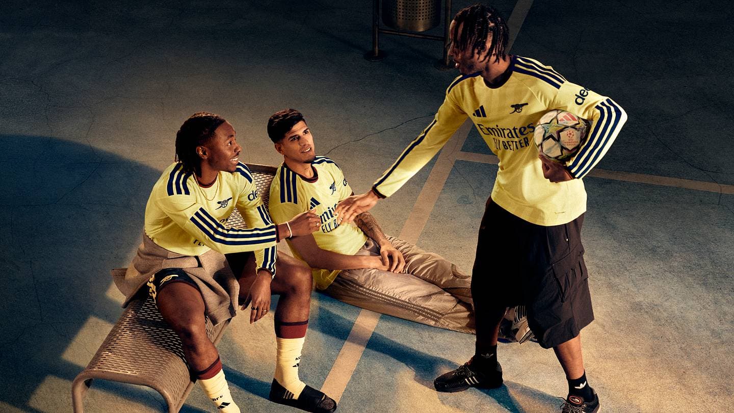 Arsenal Returns to Iconic Yellow for 2026–27 Third Kit