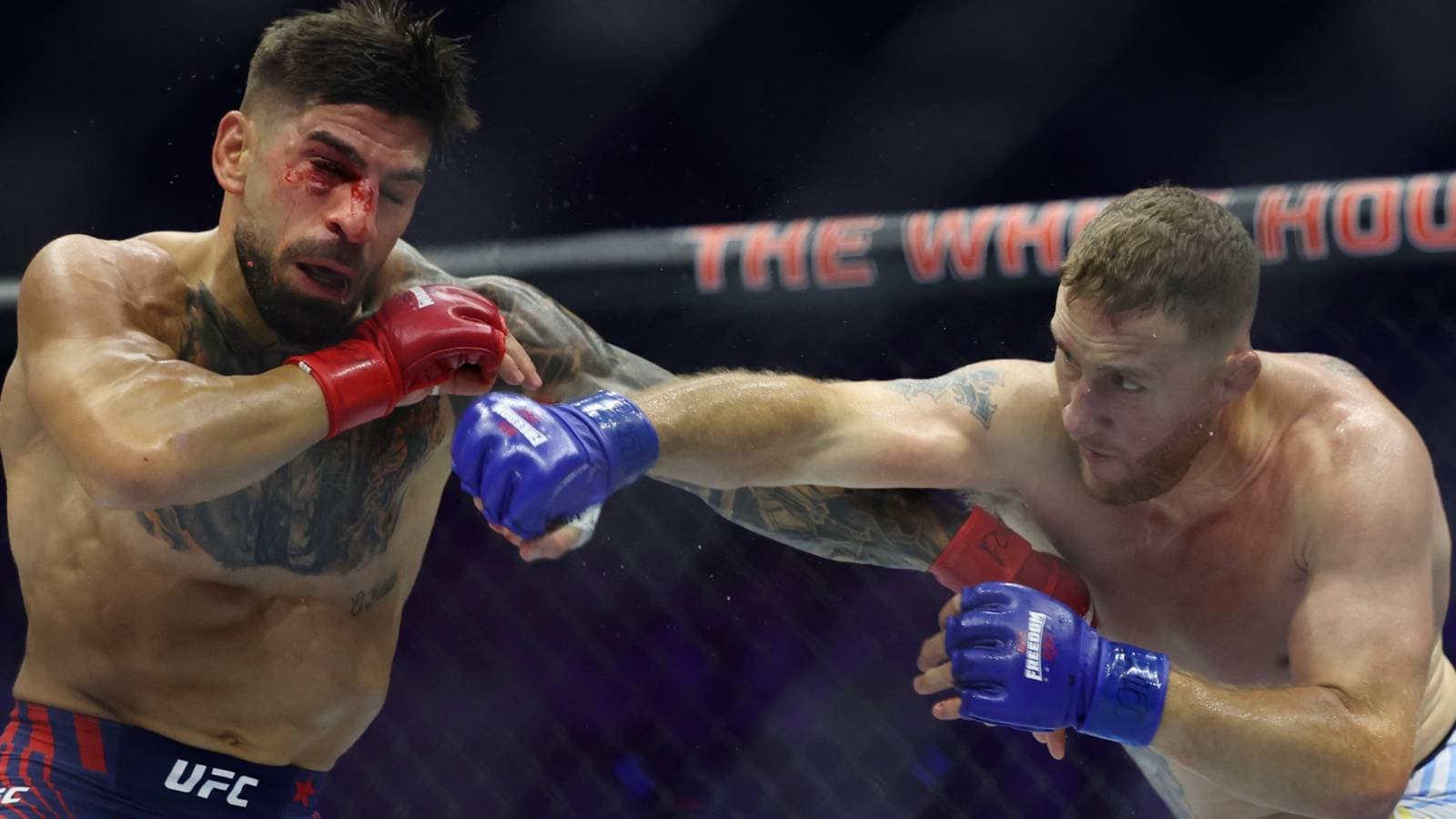 Ilia Topuria Accuses Justin Gaethje of Foul Play After UFC Defeat