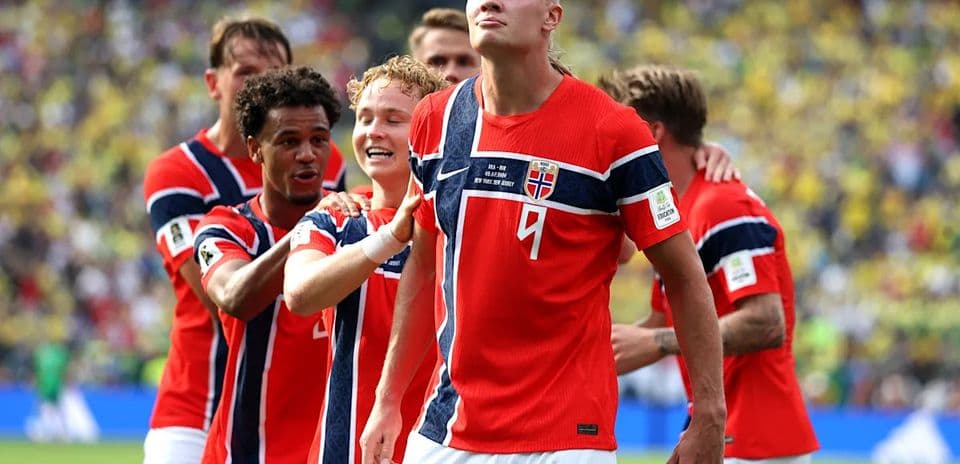 Erling Haaland Scores Twice as Norway Upsets Brazil 2-1 in World Cup 2026 Quarterfinals