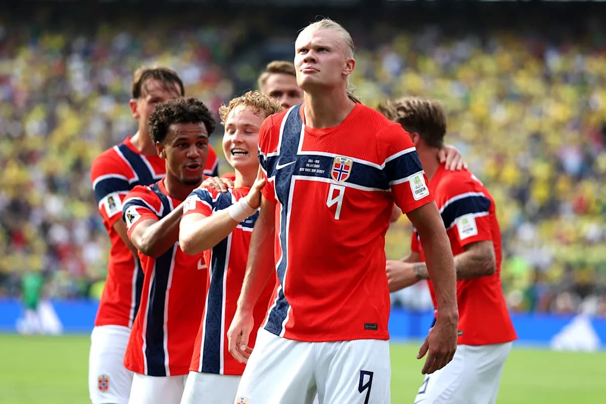 Erling Haaland Scores Twice as Norway Upsets Brazil 2-1 in World Cup 2026 Quarterfinals