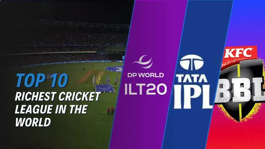 Top 10 Wealthiest Cricket Leagues Worldwide in 2026 – IPL, ILT20, BBL & More