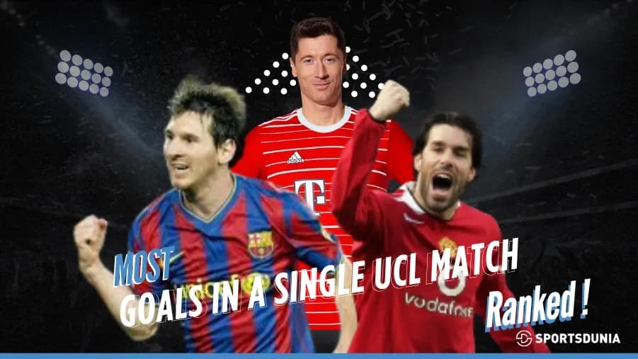 Top Champions League Goal Scorers in a Single Match