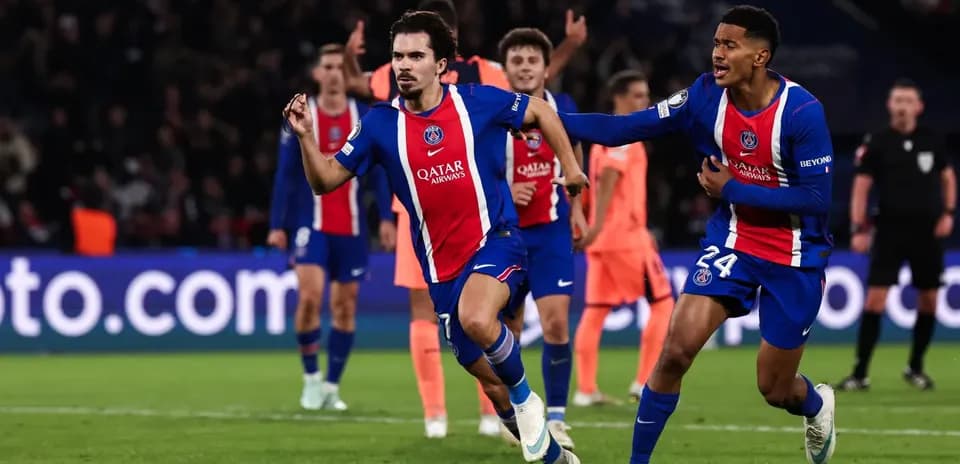 Vitinha and Fabian Ruiz Lead PSG to a 4-2 Victory Over Barcelona in Champions League Clash