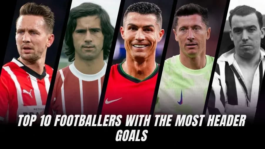 Top 10 Footballers with the Most Header Goals in History