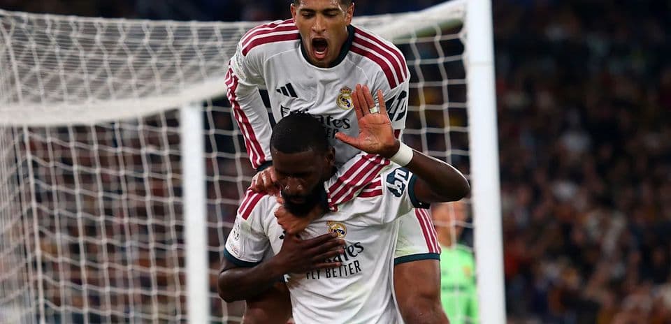 PSG Dominates Manchester City; Aston Villa Shines; Rüdiger's Late Goal Secures Real Madrid Win on Champions League Matchday 2
