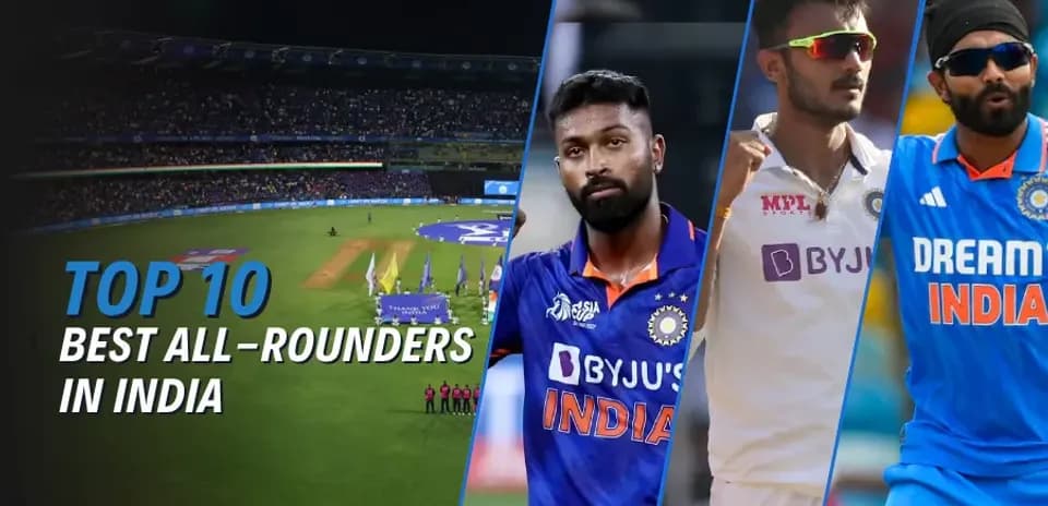 Top 10 Indian All-Rounders in 2025 – Current Rankings and Career Highlights