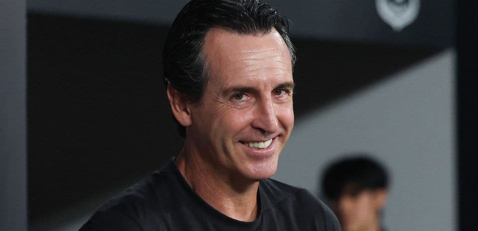 Unai Emery Labels PSG Favorites Ahead of UEFA Super Cup Clash with Aston Villa