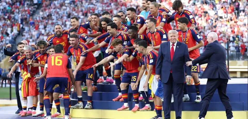 Spain Omits Donald Trump from World Cup Victory Photos on Social Media