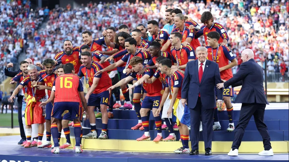 Spain Omits Donald Trump from World Cup Victory Photos on Social Media