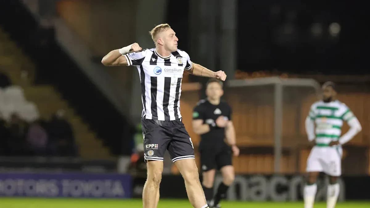 Player celebrating after scoring during a match Player celebrating after scoring during a match