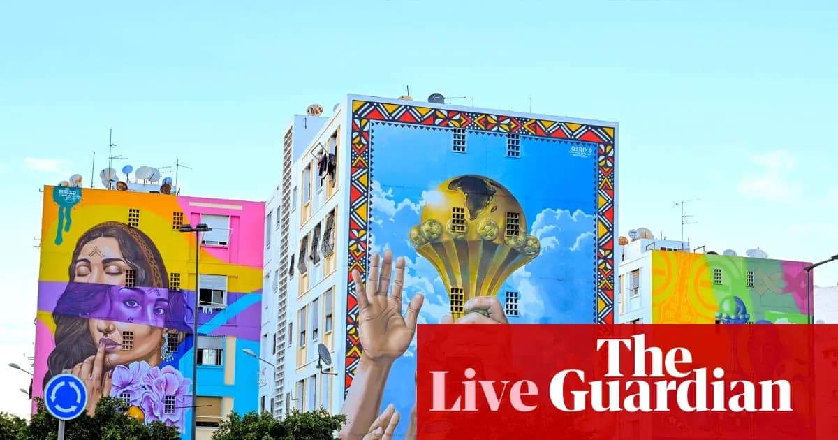 Colorful murals on buildings in urban area Colorful murals on buildings in urban area