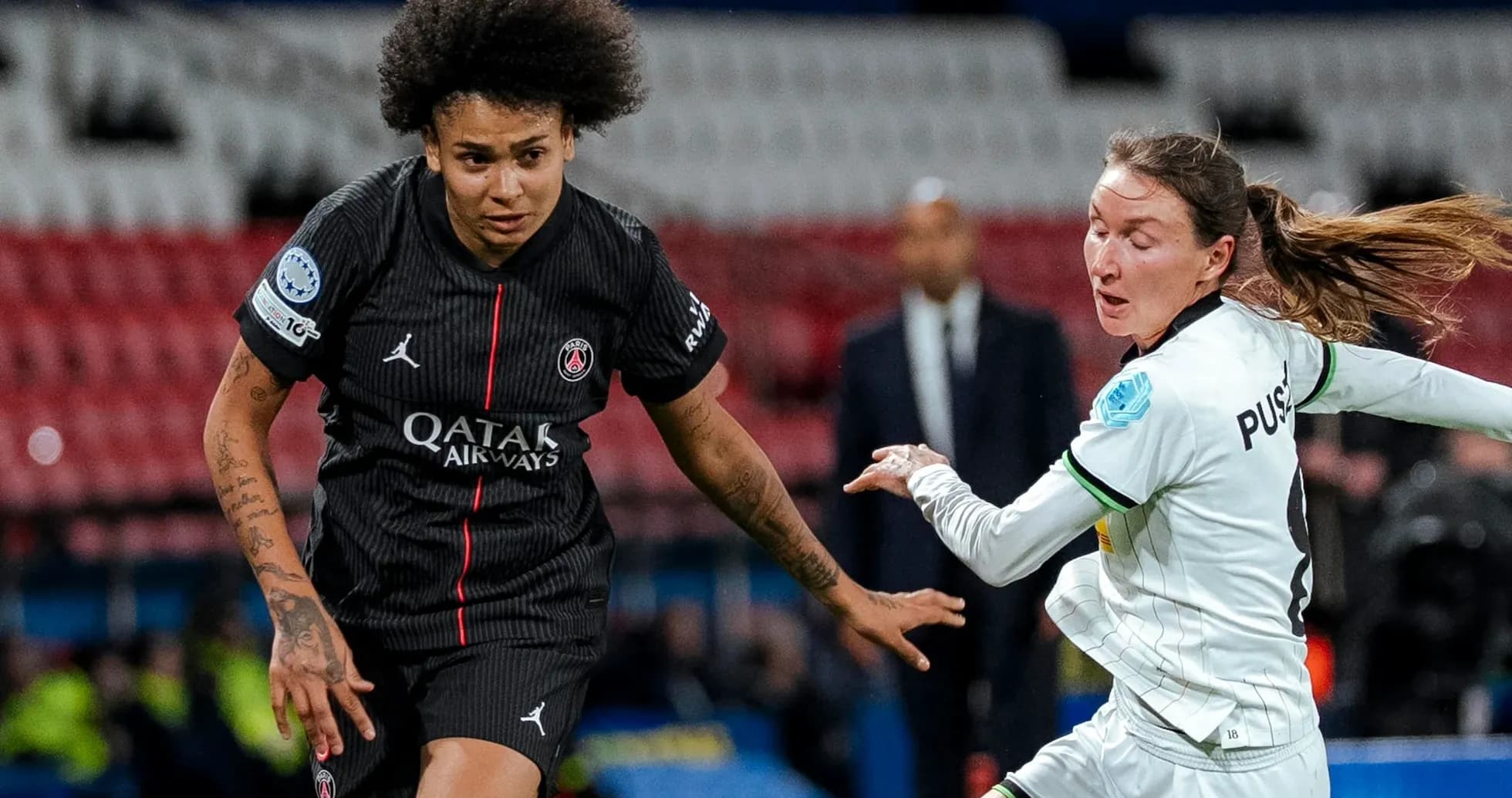 Players competing in UEFA Women's Champions League match Players competing in UEFA Women's Champions League match