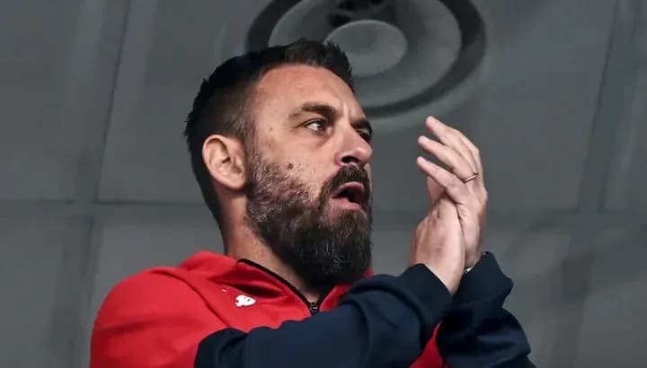 Man applauding from a seated position Man applauding from a seated position