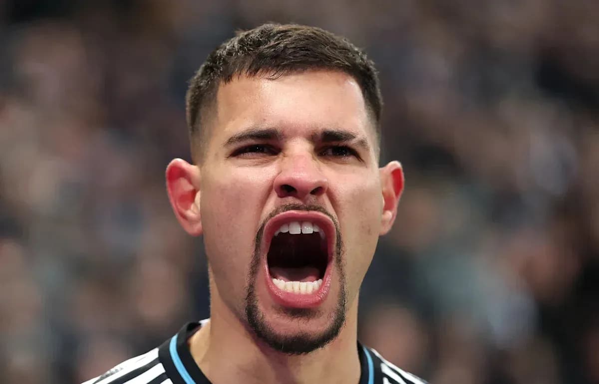 Player celebrating passionately during match Player celebrating passionately during match