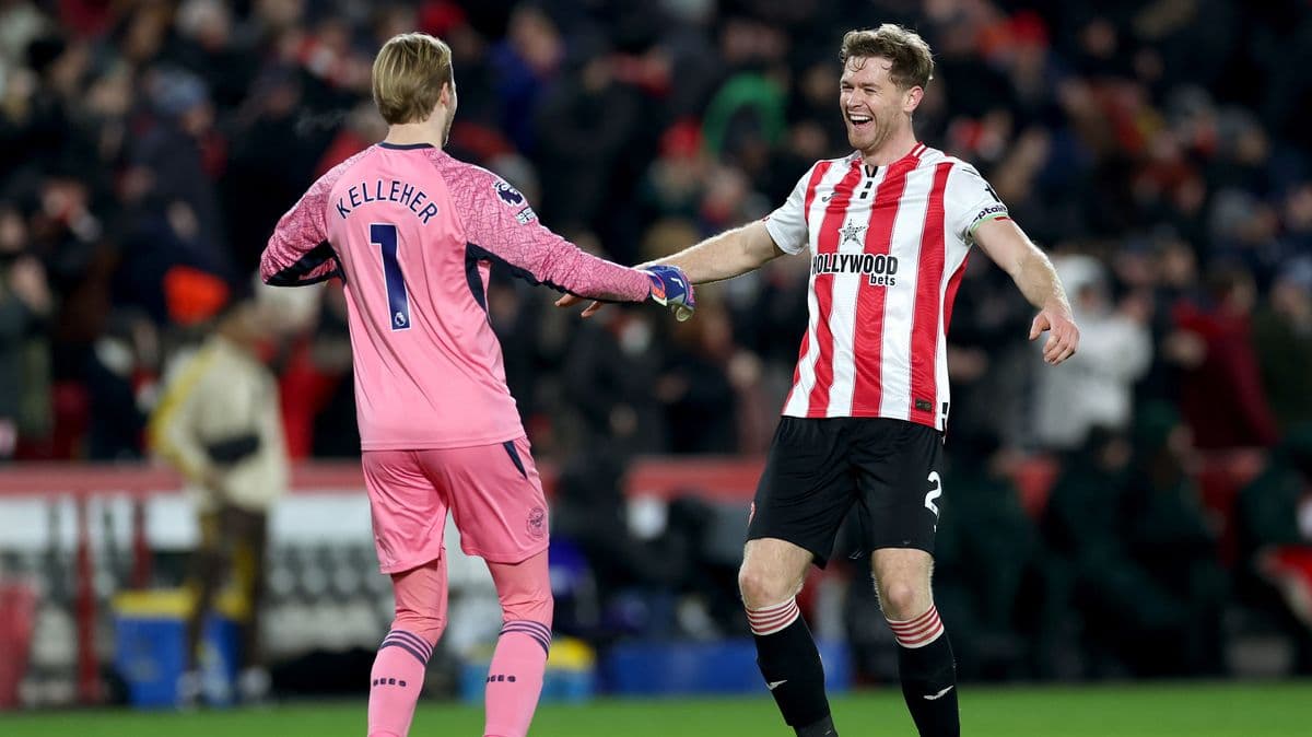 Two players celebrating after a match Two players celebrating after a match