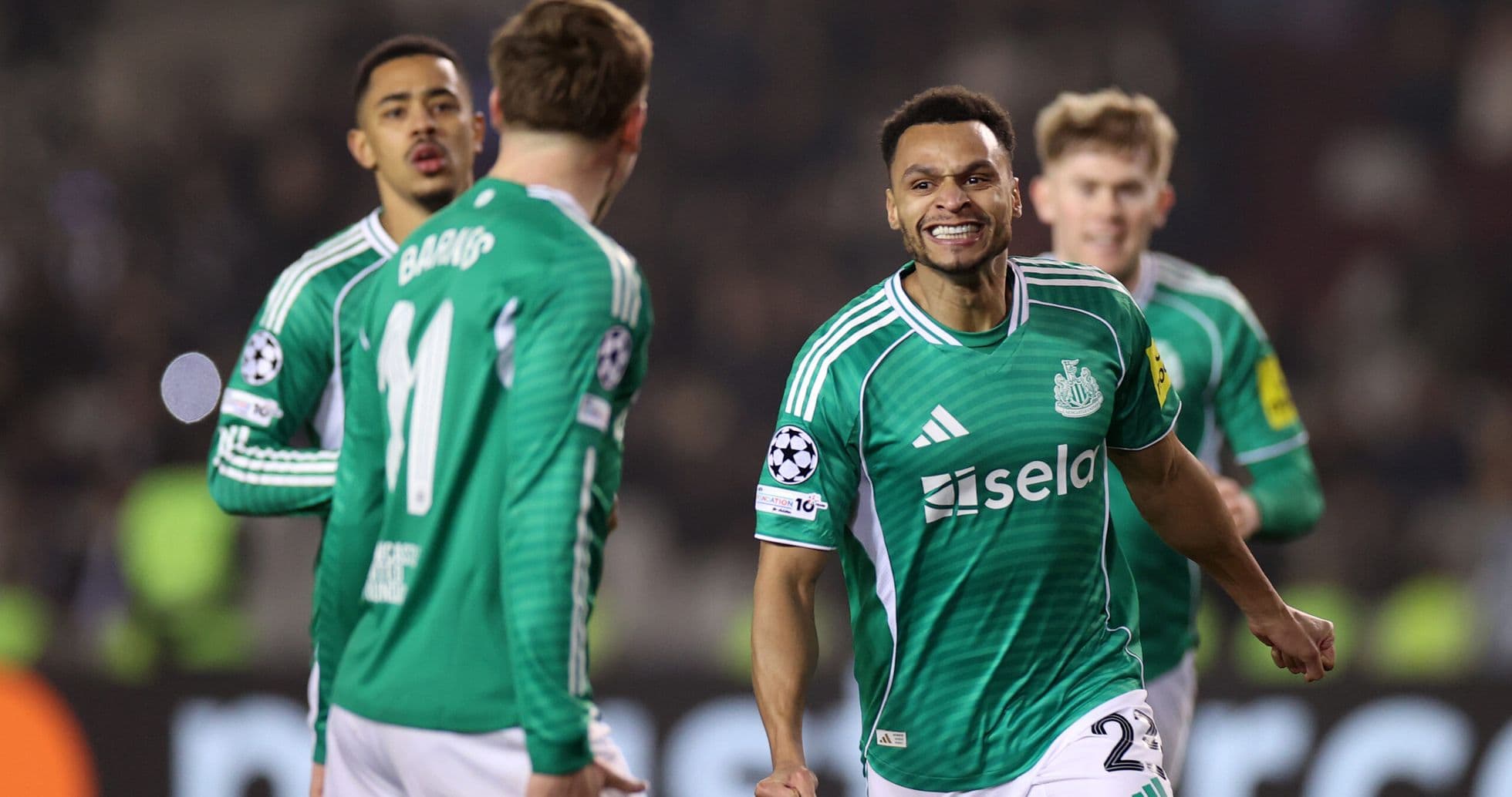 Newcastle Dominates Qarabag in UEFA Champions League Match Newcastle Dominates Qarabag in UEFA Champions League Match