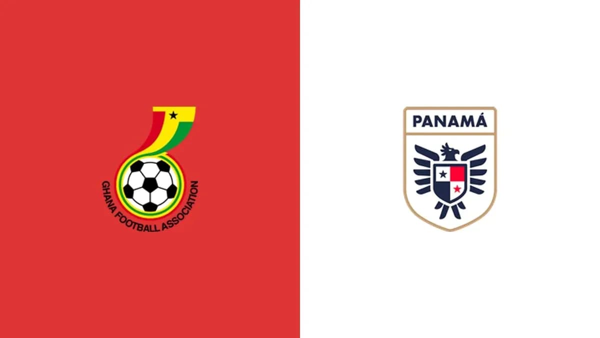 Logos of Ghana and Panama football associations Logos of Ghana and Panama football associations