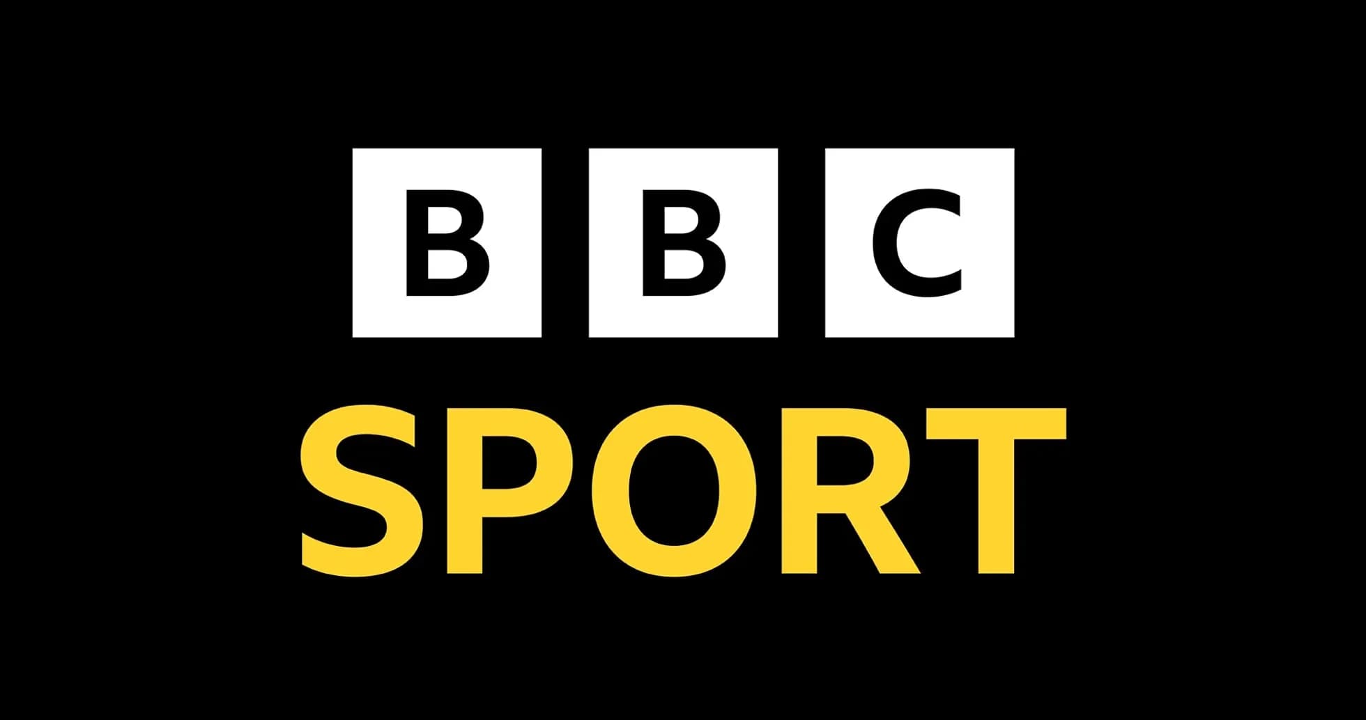 BBC Sport logo on black background BBC Sport logo on black background
