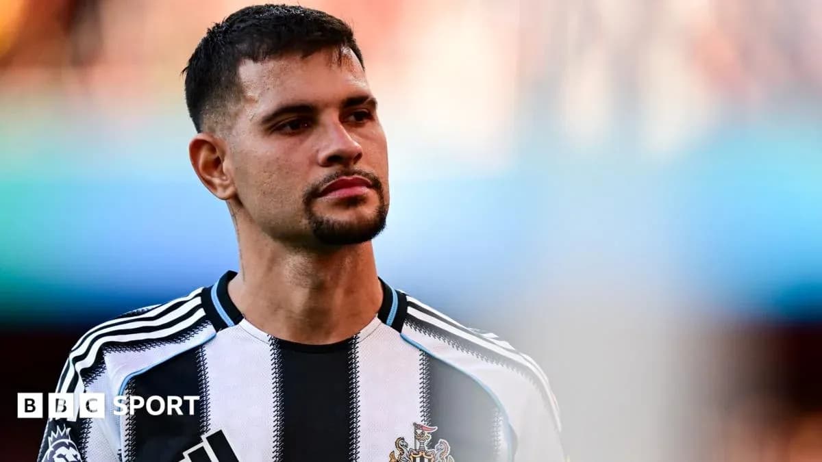 Newcastle player looking focused before match Newcastle player looking focused before match