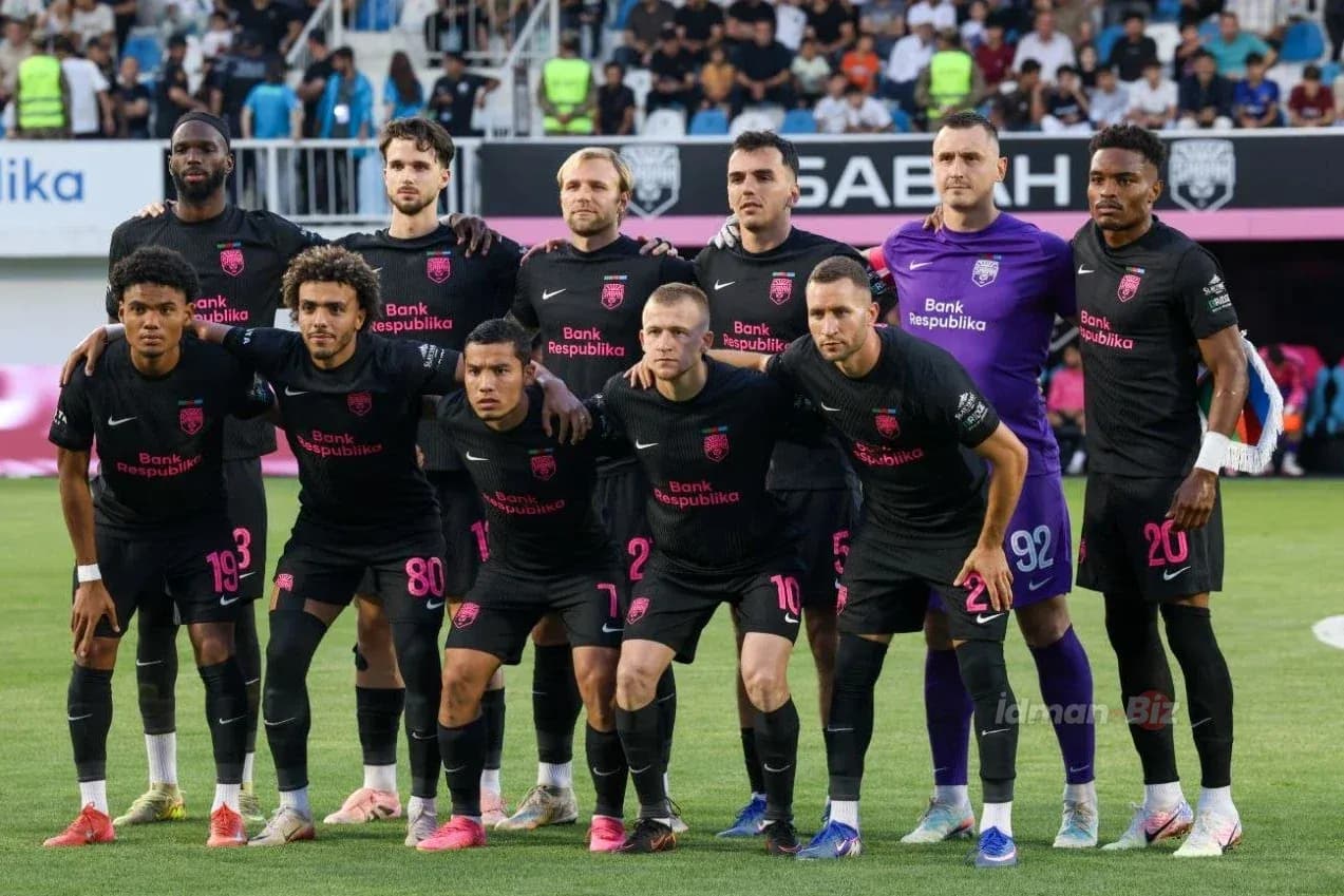 Sabah FA team photo before UEFA match Sabah FA team photo before UEFA match