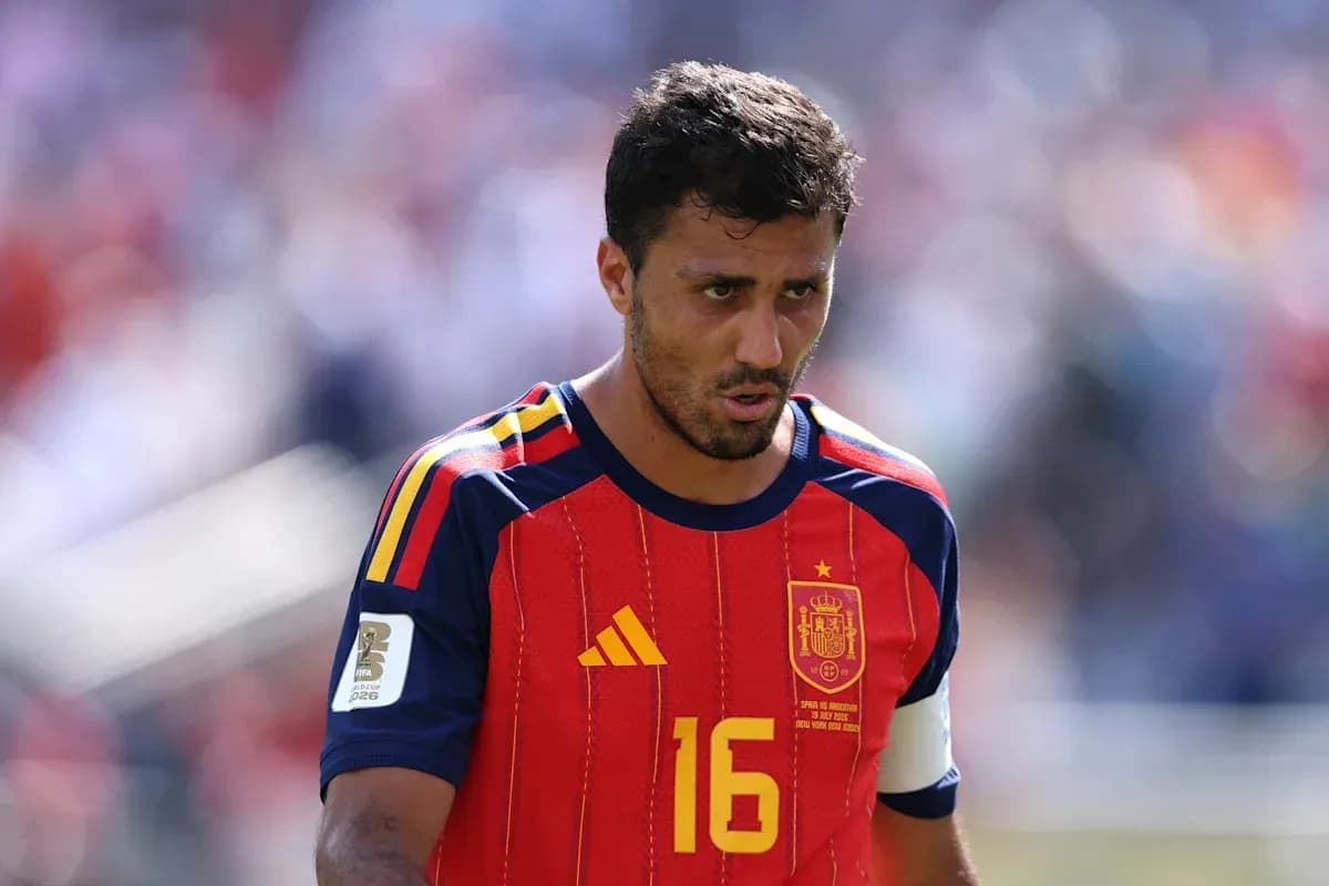 Spanish player wearing jersey number 16 during match Spanish player wearing jersey number 16 during match