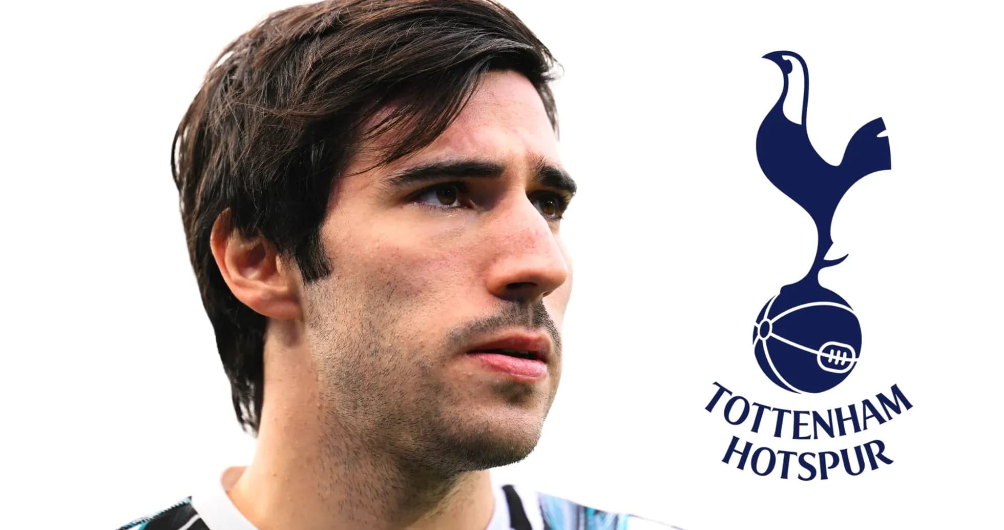 Player in Tottenham Hotspur jersey with club logo Player in Tottenham Hotspur jersey with club logo