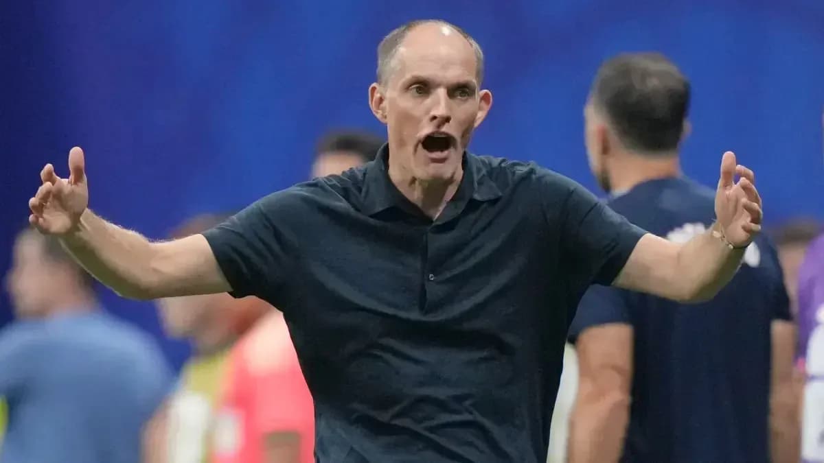 Coach gesturing during a match on the sidelines Coach gesturing during a match on the sidelines