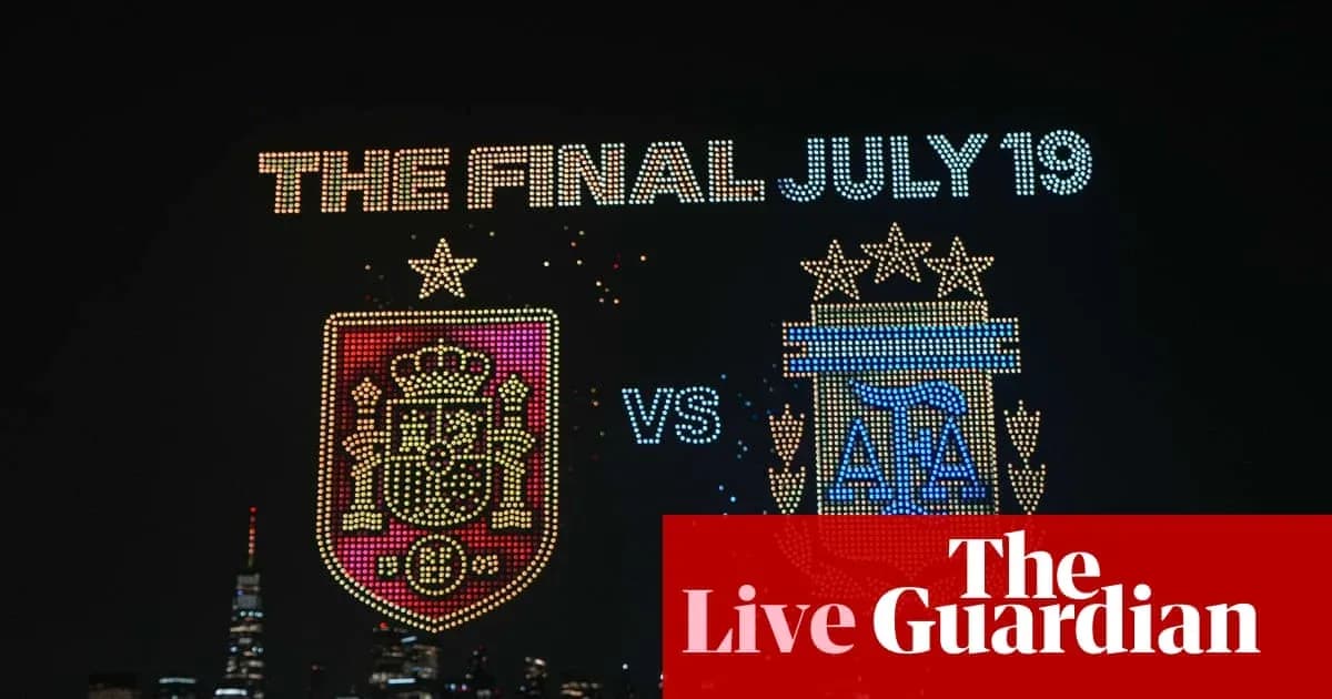 Spain vs Argentina match announcement on display Spain vs Argentina match announcement on display
