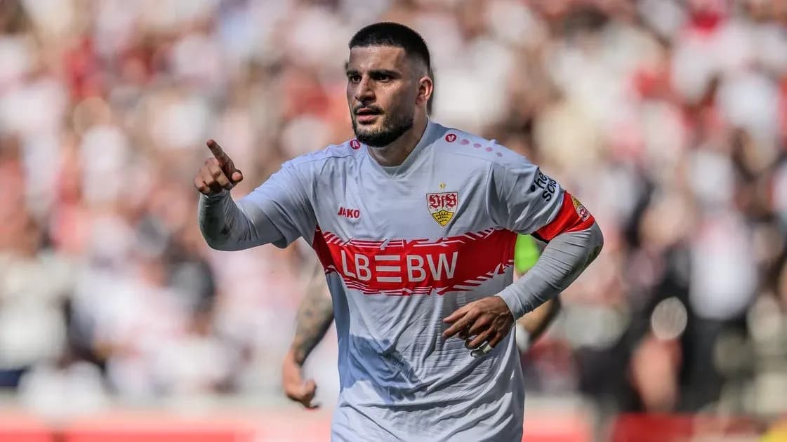 Player celebrating after scoring during match Player celebrating after scoring during match