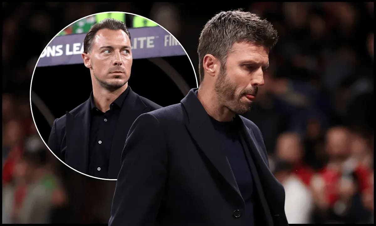 Two coaches on the sidelines during a match Two coaches on the sidelines during a match