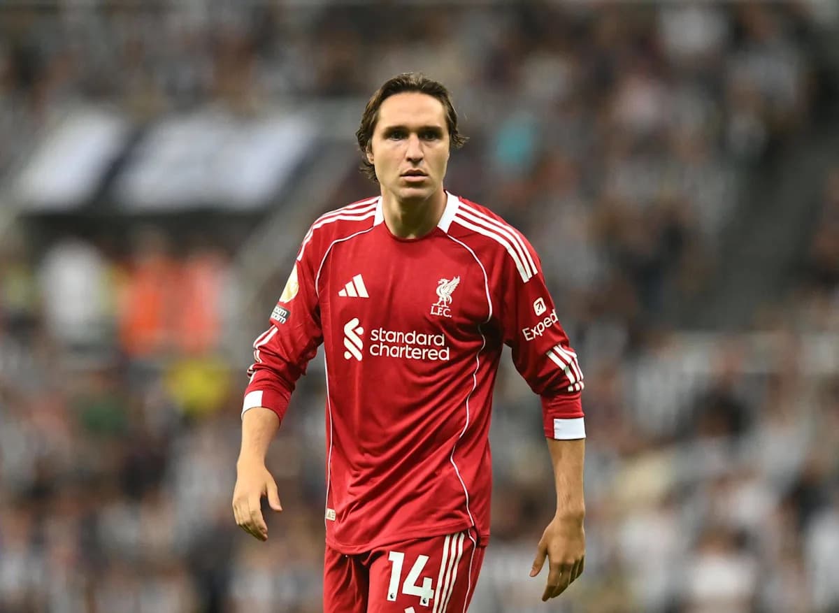 Player in red Liverpool kit during match Player in red Liverpool kit during match