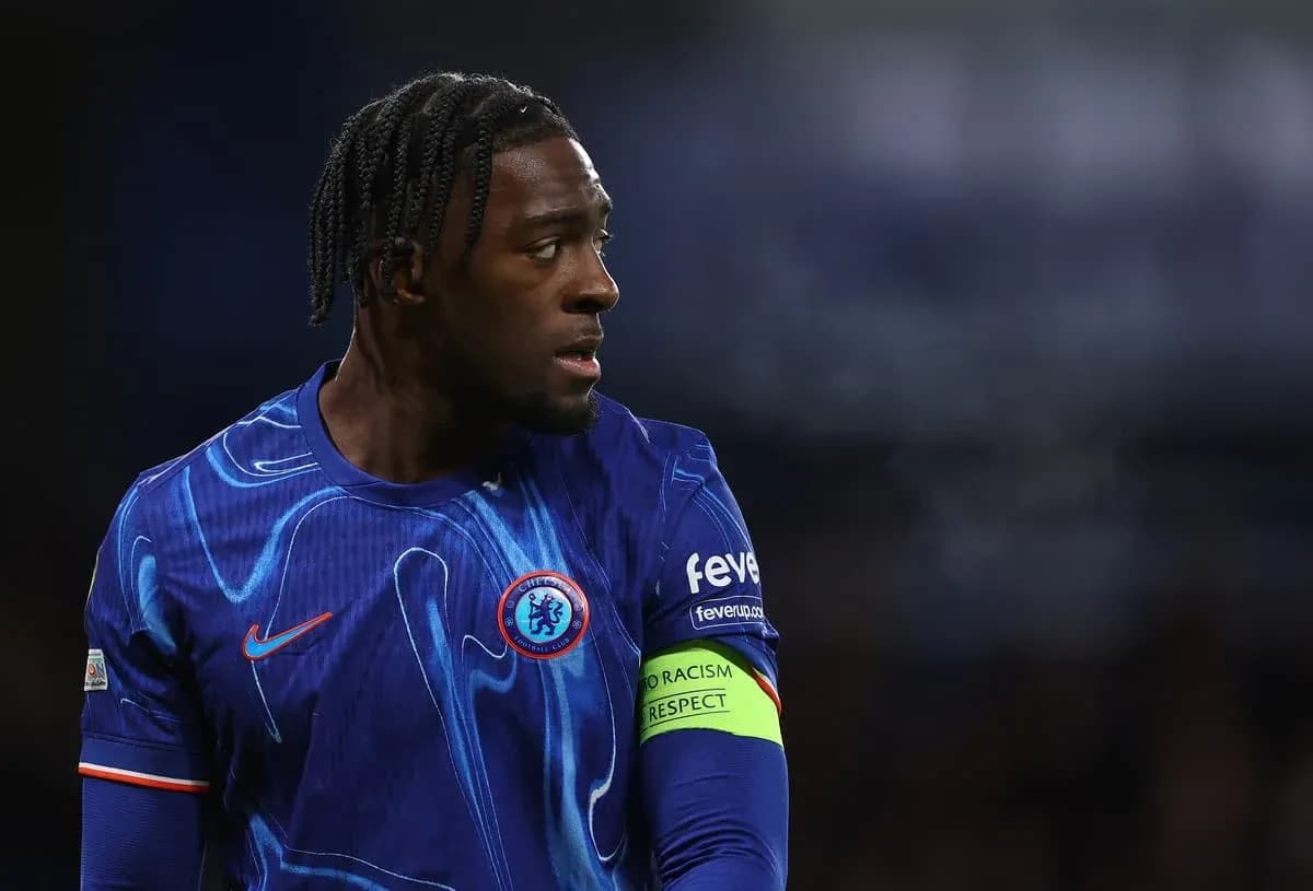 Player wearing Chelsea kit during match Player wearing Chelsea kit during match