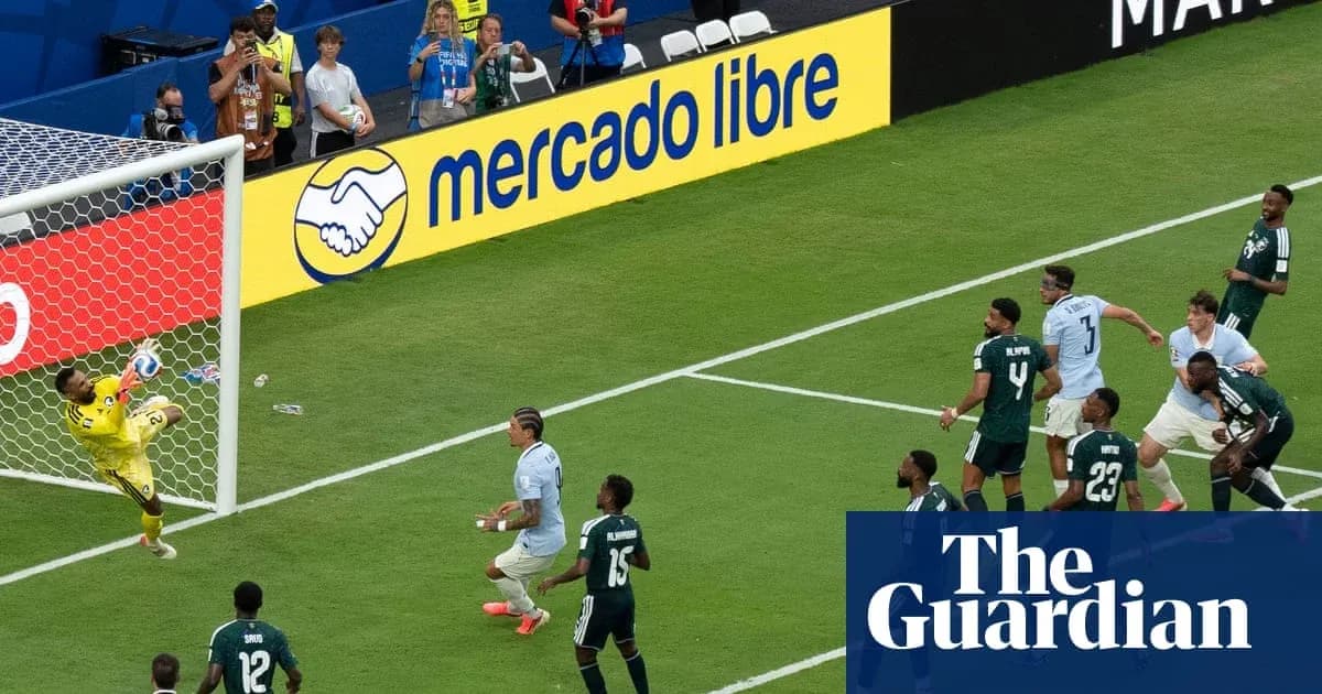 Goalkeeper making a save during football match Goalkeeper making a save during football match