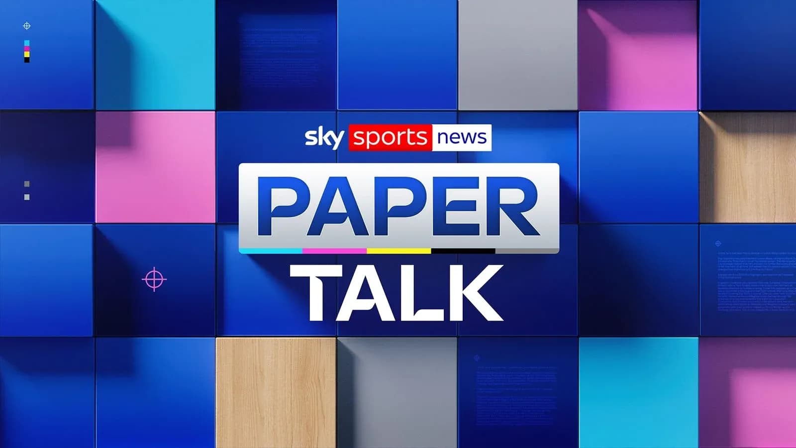 Sky Sports News Paper Talk graphic design Sky Sports News Paper Talk graphic design