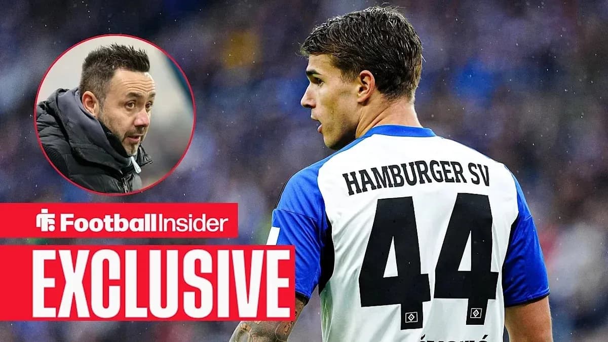Player wearing Hamburger SV jersey number 44 Player wearing Hamburger SV jersey number 44
