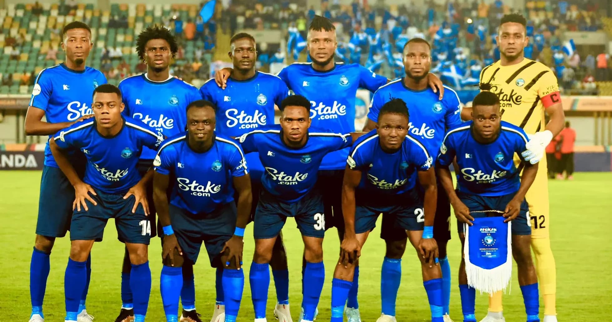 Enyimba FC team photo before match Enyimba FC team photo before match