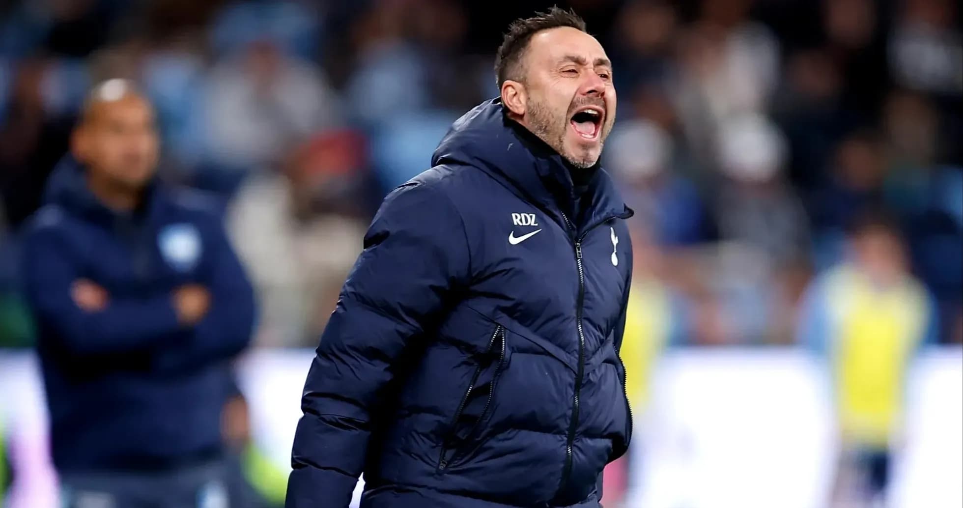 Manager shouting from the sidelines during a match Manager shouting from the sidelines during a match