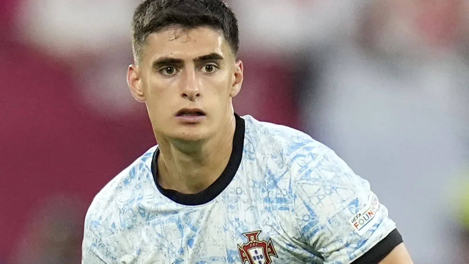Player in Portugal kit during a match Player in Portugal kit during a match