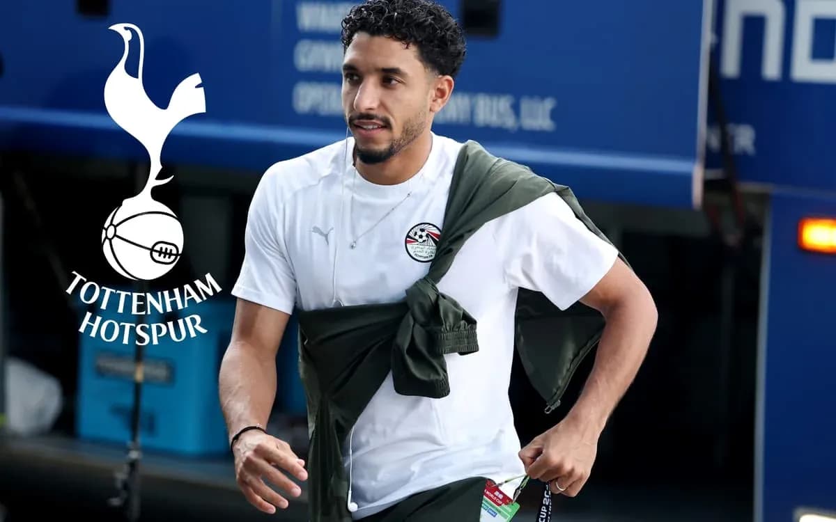 Player wearing Egypt jersey arriving at training facility Player wearing Egypt jersey arriving at training facility